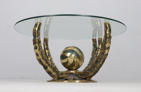 Image 1 of Table basse d'Henri Fernandez, modèle 'Octo', France, années 1970