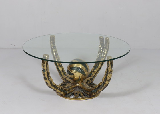 Image 1 of Table basse d'Henri Fernandez, modèle 'Octo', France, années 1970