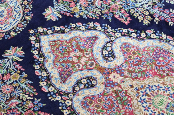 Image 1 of Tapis persan original Véritable Kirman Lavar Très fin État neuf 416 X 305 cm Top condition