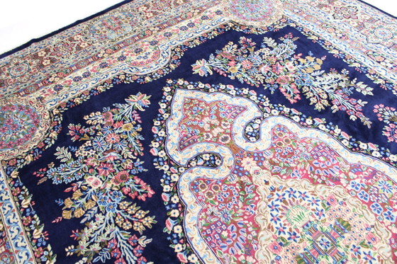 Image 1 of Tapis persan original Véritable Kirman Lavar Très fin État neuf 416 X 305 cm Top condition