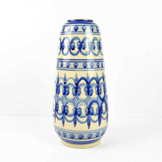 Image 1 of Vase rustique vintage en céramique pour Kll Karl Louis Lehmann, Allemagne années 1950