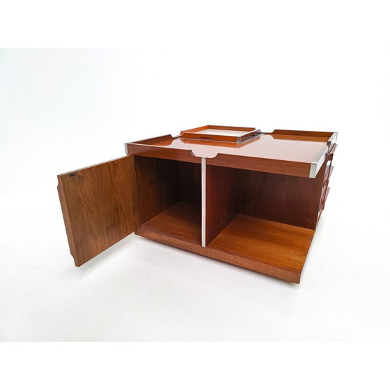 Image 1 of Table basse carrée vintage, Italie 1960