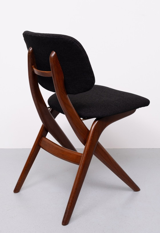 Image 1 of 8 Chaises de salle à manger Sciccor Louis Van Teeffelen Pour Wébé