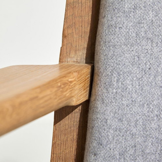 Image 1 of Fauteuil vintage en bois de chêne par Hans J. Wegner pour Getama, 1960s