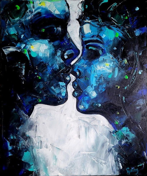 Adam Golly "Blue Love" (amour bleu)