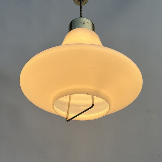 Image 1 of Lampe suspendue vintage par Kamenický Šenov, Tchécoslovaquie années 1950