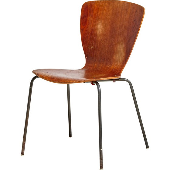 Image 1 of Chaise vintage en teck, 1970