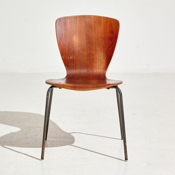 Image 1 of Chaise vintage en teck, 1970