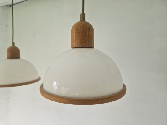 Image 1 of 2 lampes suspendues vintage Steinhauer