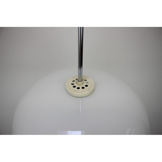 Image 1 of Lampe suspendue vintage en verre et métal pour Napako, Tchécoslovaquie 1960