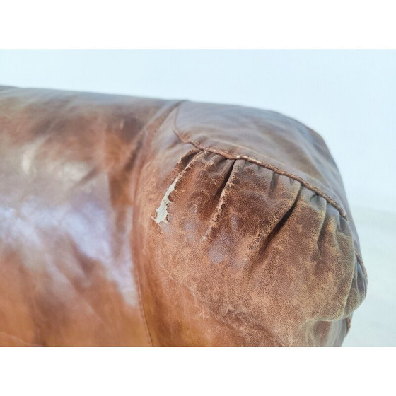 Image 1 of Paire de fauteuils en cuir et chrome du milieu du siècle, Italie, années 1970