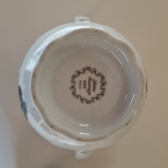 Image 1 of Sucrier Lierre Sauvage Femme Au Chapeau Cnp France