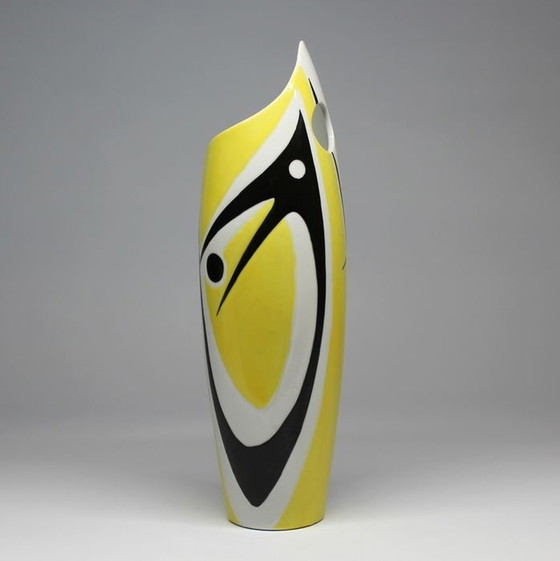 Image 1 of Vase Vintage • "Wasp" • János Török • Zsolnay • 1950