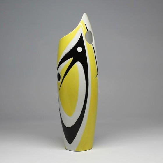 Image 1 of Vase Vintage • "Wasp" • János Török • Zsolnay • 1950