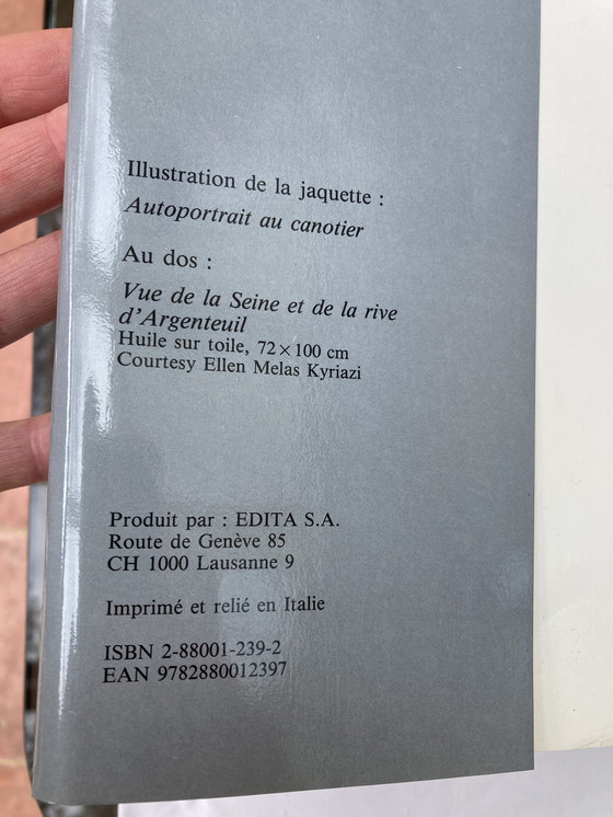 Image 1 of Gustave Caillebotte 2 Livres Anciens 1988 et 1968, Édition Suisse