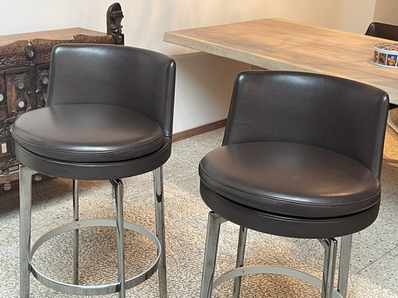 Image 1 of Flexform Feelgood Barstools (2)