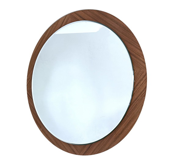 Image 1 of Miroir vintage danois en bois de rose
