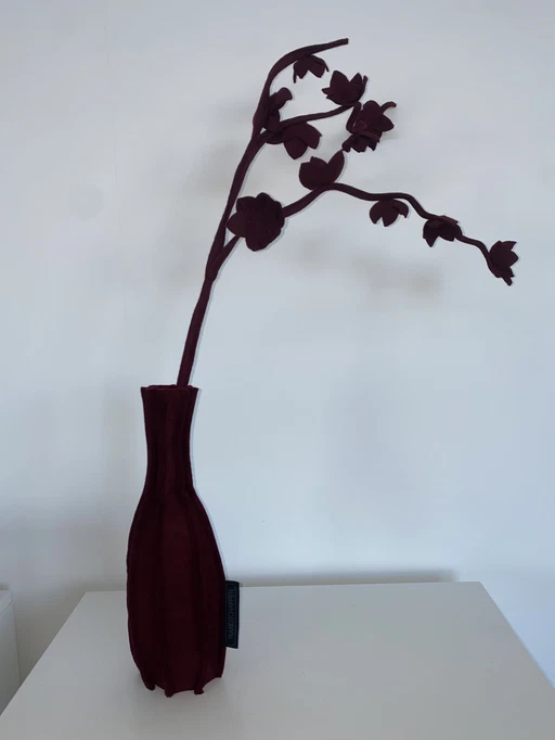 Vase à plantes en feutre d'art de Wallscapes