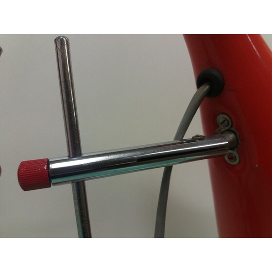 Image 1 of Paire de lampes vintage en métal, Tchécoslovaquie 1960