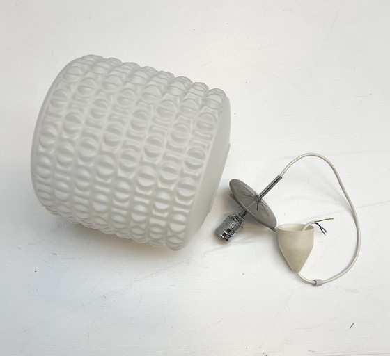 Image 1 of Plafonnier opale par Aloys F. Gangkofner pour Peill & Putzler, 1960's