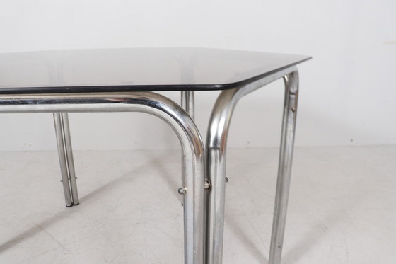 Image 1 of Table de salle à manger hexagonale Mid Century, Italie, années 1970