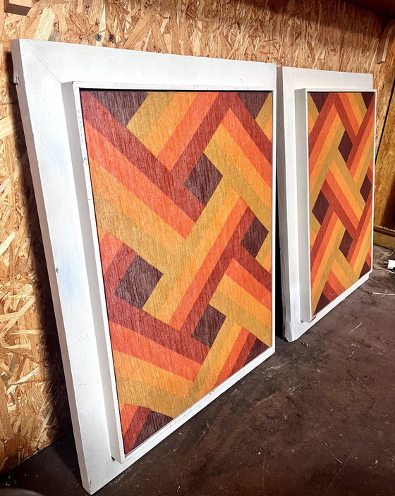 Image 1 of Paire De Panneau Sonore Vintage Bertagni, 1970