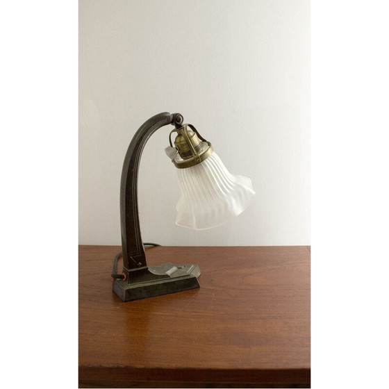 Image 1 of Lampe de table vintage art nouveau, 1910
