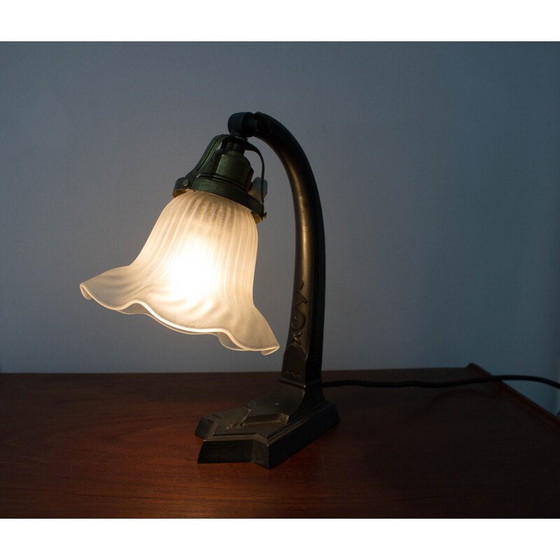 Image 1 of Lampe de table vintage art nouveau, 1910
