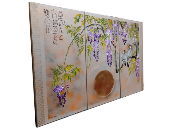 Image 1 of Ksavera - Glycine japonaise J303 - Peinture