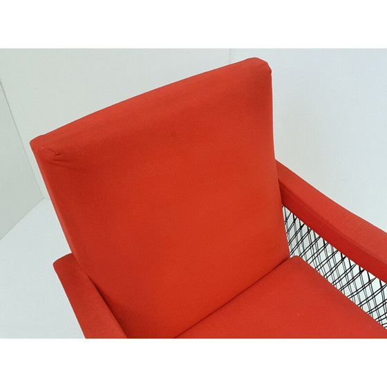 Fauteuil à ressorts vintage 1950 (photo 6 of 13)