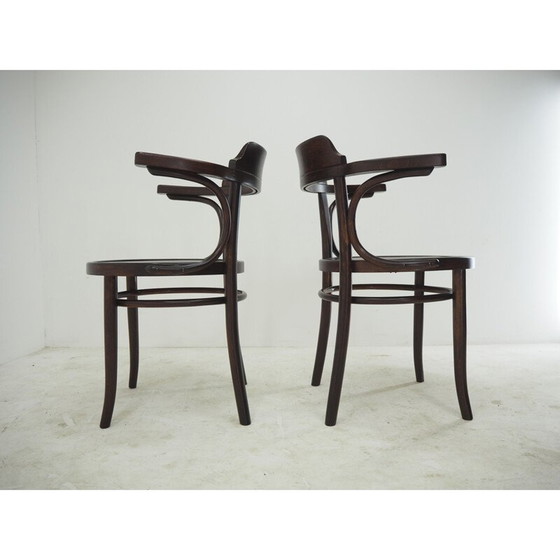 Image 1 of Paire de chaises de salle à manger vintage Thonet, années 1920