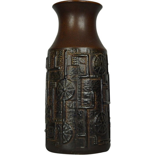 Vase vintage en céramique modèle 954-30 par Bodo Mans pour Bay Keramik, Allemagne 1960
