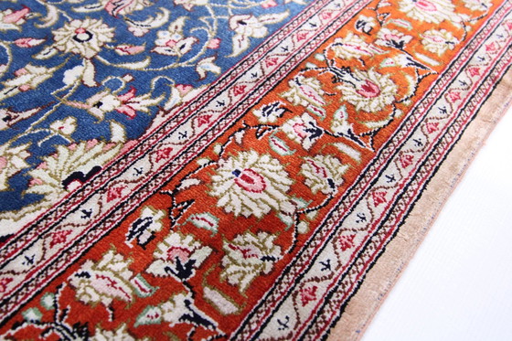 Image 1 of Tapis persan original Qom/Ghom pure soie 118 X 80 cm Top condition