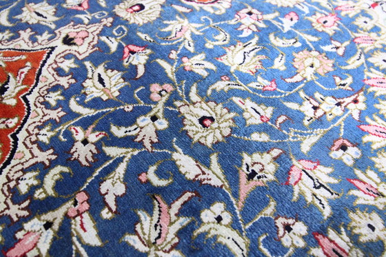 Image 1 of Tapis persan original Qom/Ghom pure soie 118 X 80 cm Top condition