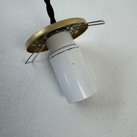 Image 1 of Lustre Cascade 3 Feux 1960 Vintage