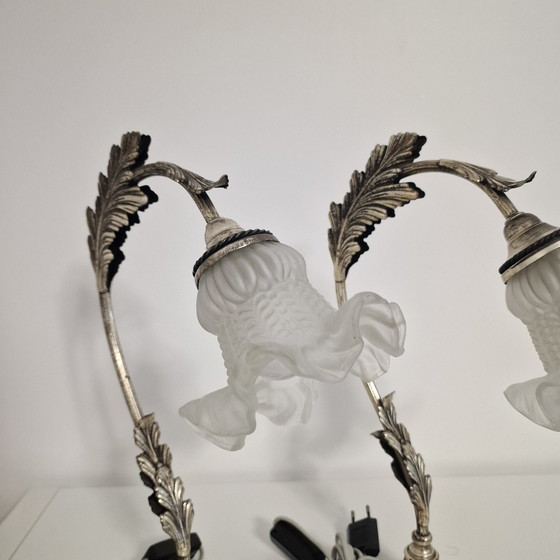 Image 1 of 2X Lampes à fleurs