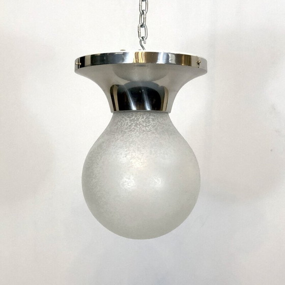 Image 1 of Lampe suspendue du milieu du siècle Sassari par Stilux Milano, Italie années 1960
