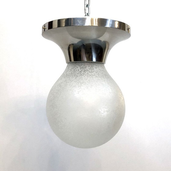 Image 1 of Lampe suspendue du milieu du siècle Sassari par Stilux Milano, Italie années 1960