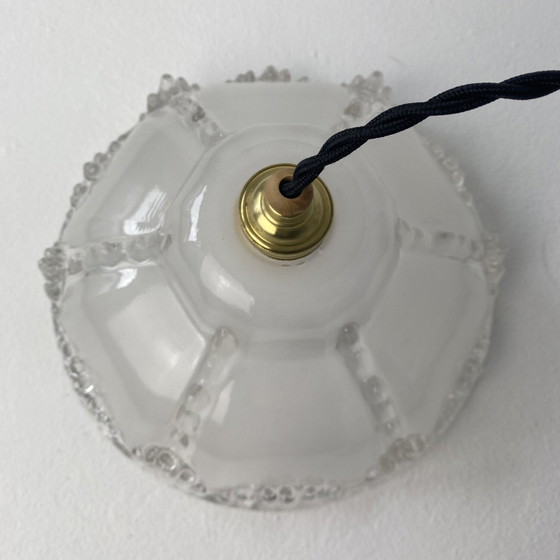 Image 1 of Paire D’Anciennes Suspensions Ezan Art-Deco  