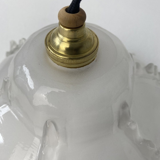 Image 1 of Paire D’Anciennes Suspensions Ezan Art-Deco  