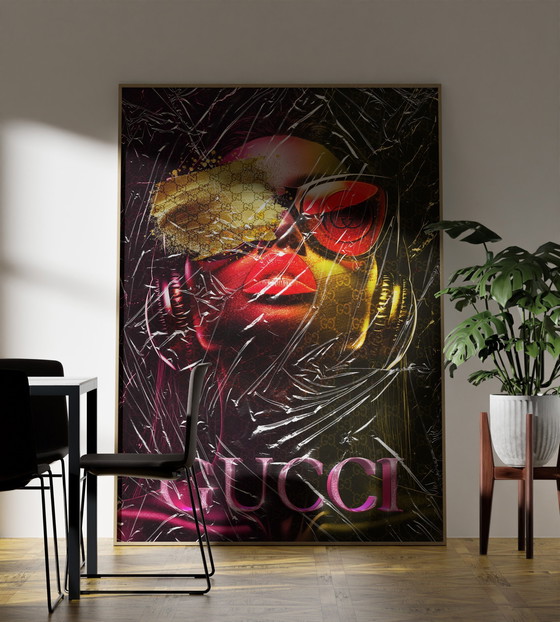 Image 1 of Perfect Imperfections X Gucci - 200X140Cm - Limited Edition (Ori, 1983)
