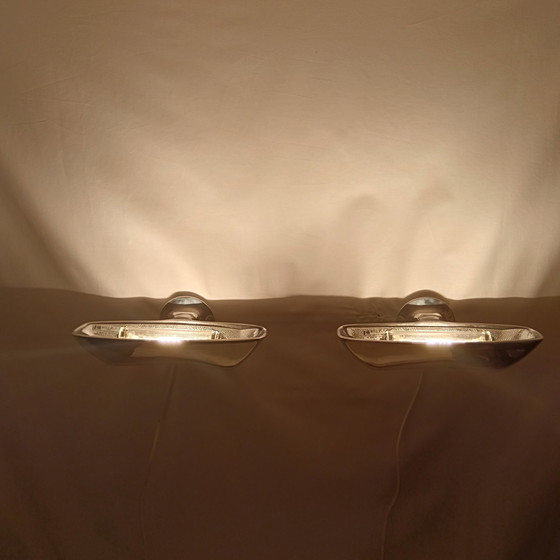 Image 1 of Appliques, Art Deco, Post Modern, Luxury Lighting, Jorge Pensi, Aluminium, Magnesium, Silver, Vintage