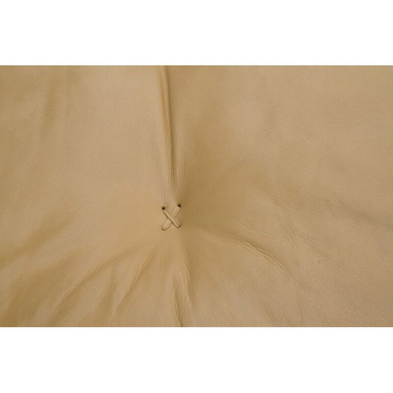 Image 1 of Repose-pieds de chaise en cuir vintage 1960