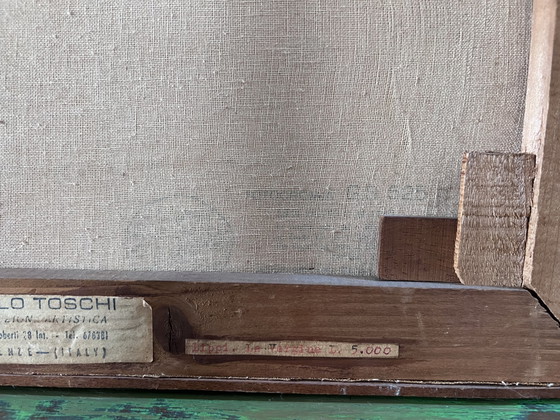 Image 1 of Impression vintage de Paolo Toschi de la Madone Vergine Delle Rocce peinte à l'origine par Fra Filippo Lippi