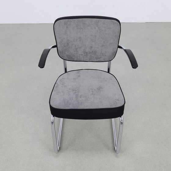 Image 1 of Chaise à structure tubulaire Jan Schröfer Ahrend De Cirkel, 1960S