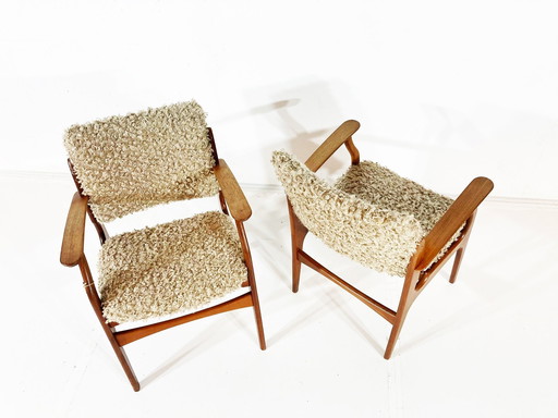 2x chaises de bureau/chaises d'appoint Louis Van Teefelen