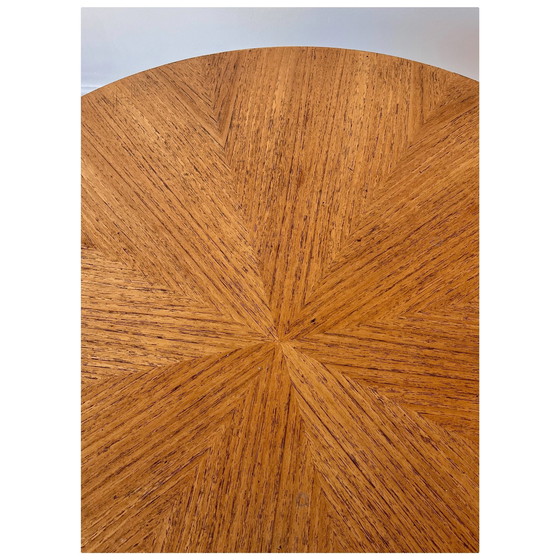 Image 1 of Table basse vintage Tulipe avec plateau pivotant en bois, par Graeter Vitra