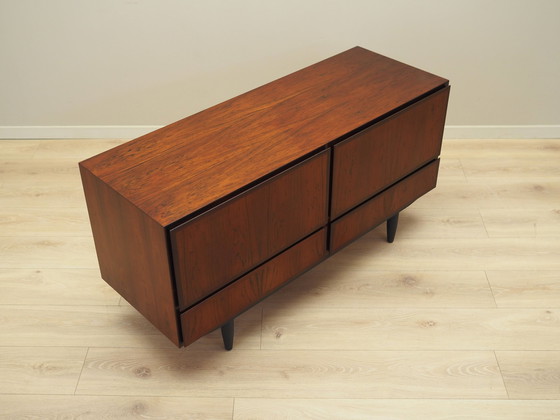 Image 1 of Commode en bois de rose, design danois, années 1970, fabricant : Omann Jun