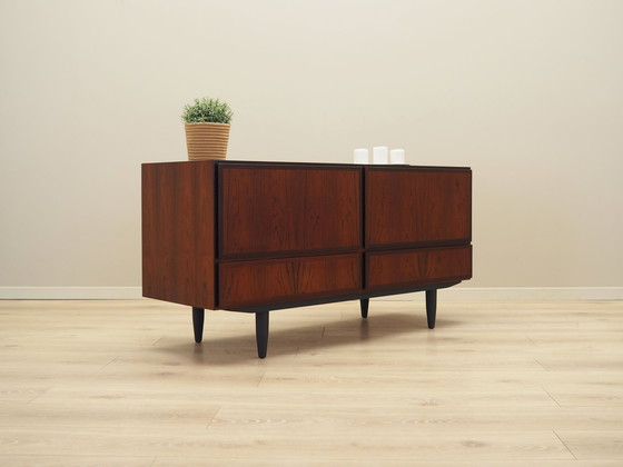 Image 1 of Commode en bois de rose, design danois, années 1970, fabricant : Omann Jun