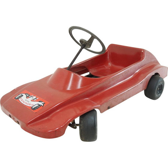 Image 1 of Voiture à pédales vintage pour enfants, 1960
